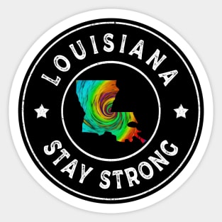 Louisiana Stay Strong Sticker